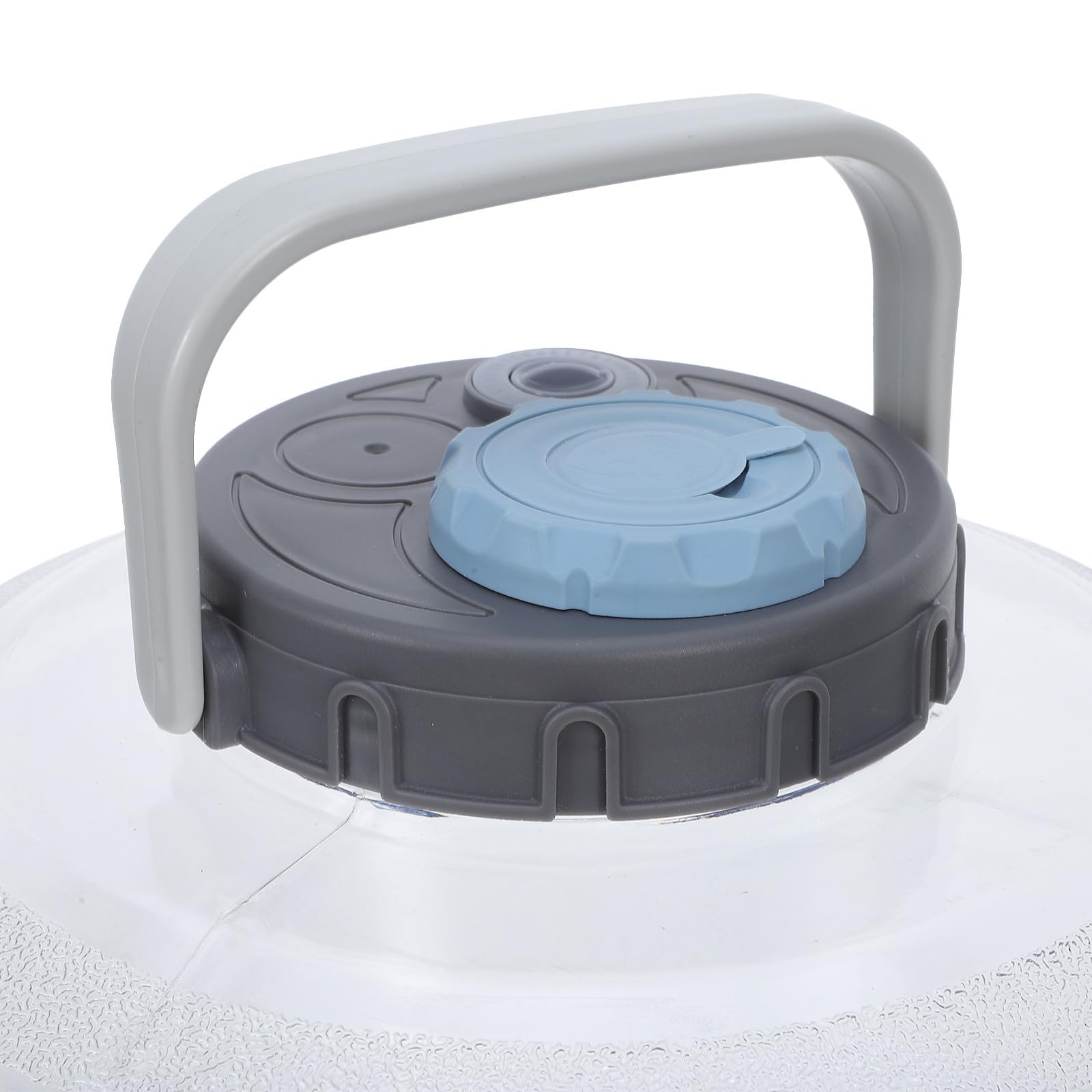 IMIKEYA Tragbarer Wasserbehälter 5l mit Auslaufsicherem Deckel und Zeitschaltuhr aus PC für Camping und Outdoor Wasserspeicherung