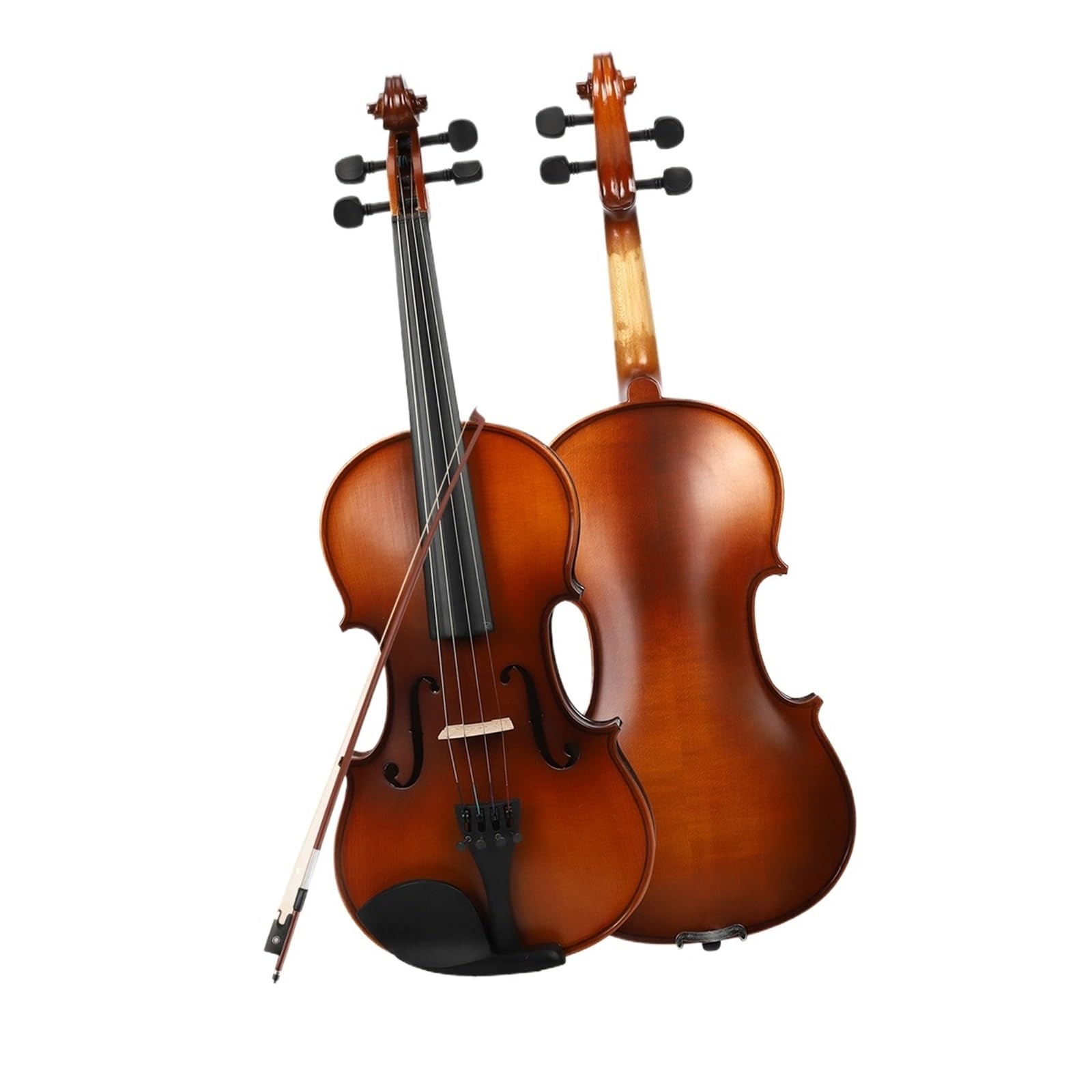 Violín Para Principiantes Adulto Madera Maciza Mate Instrumento De Cuerdas 3/4 Instrumento De Violín(1/4)