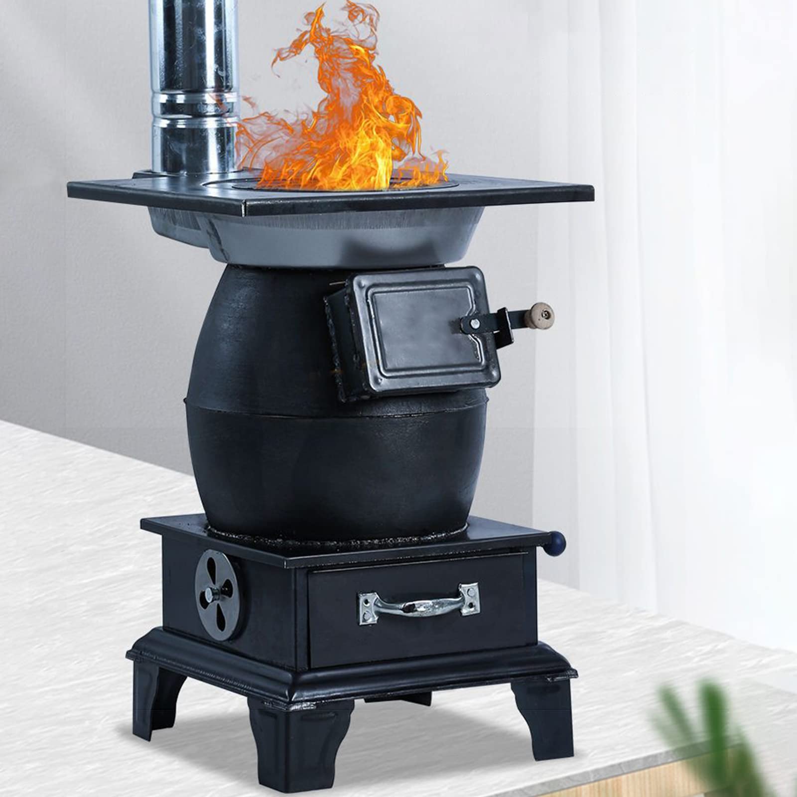 Camping Wood Stove, Wood Burning Stoves for Home Heating, Tent Wood Burning  Stove with Pipe, for Outdoor Tent Travel Picnic BBQ : Amazon.ca: Sports u0026  Outdoors