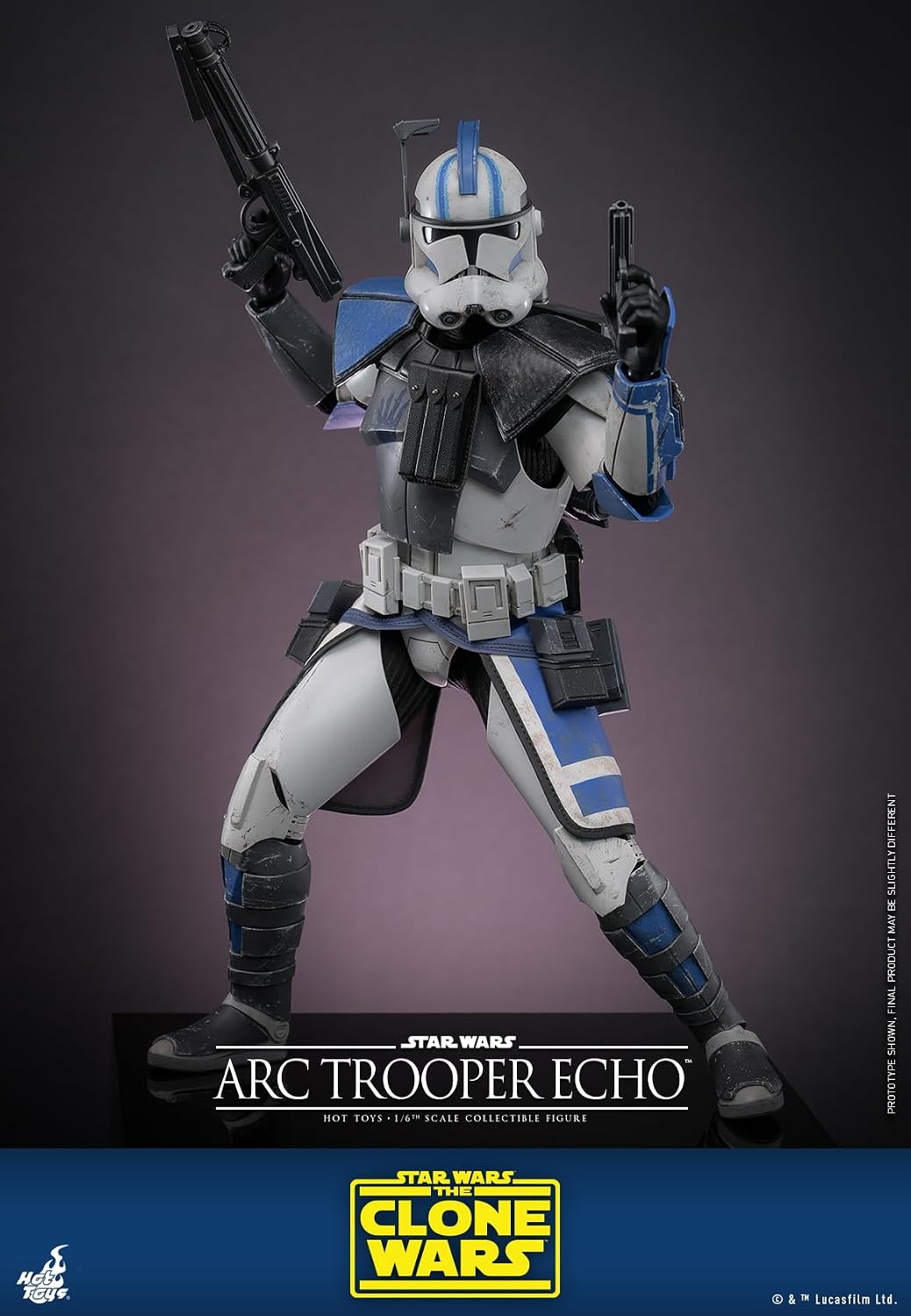 TV Masterpiece Star Wars: The Clone Wars ARC Trooper Echo 1/6 Scale Figure