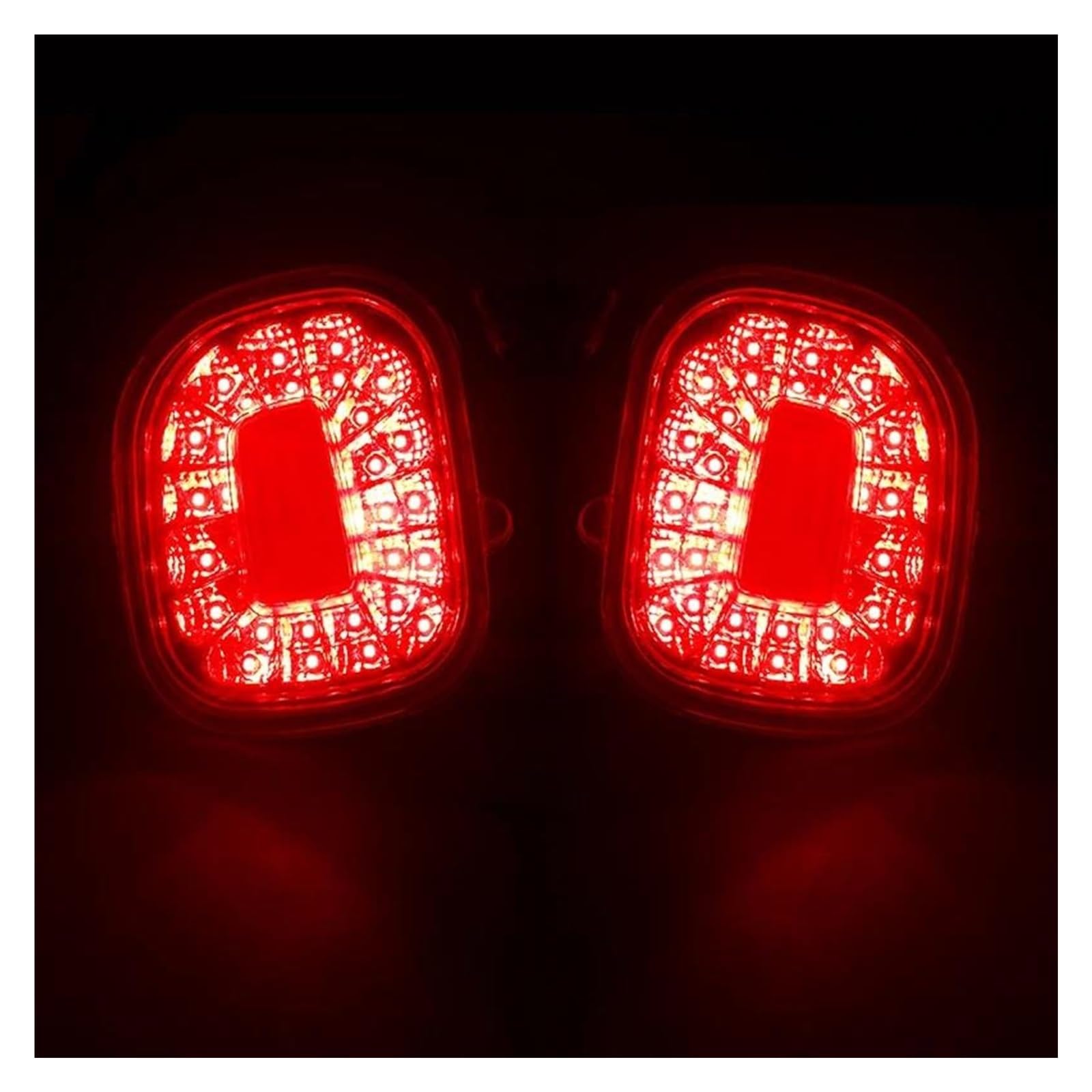 Piloto Trasero Para Je&ep Para Renegade 2015-2019 Luces Traseras Antiniebla Marcha Atrás Remolque Reflectores Parachoques LED Rojos 3D 12 V 3 W
