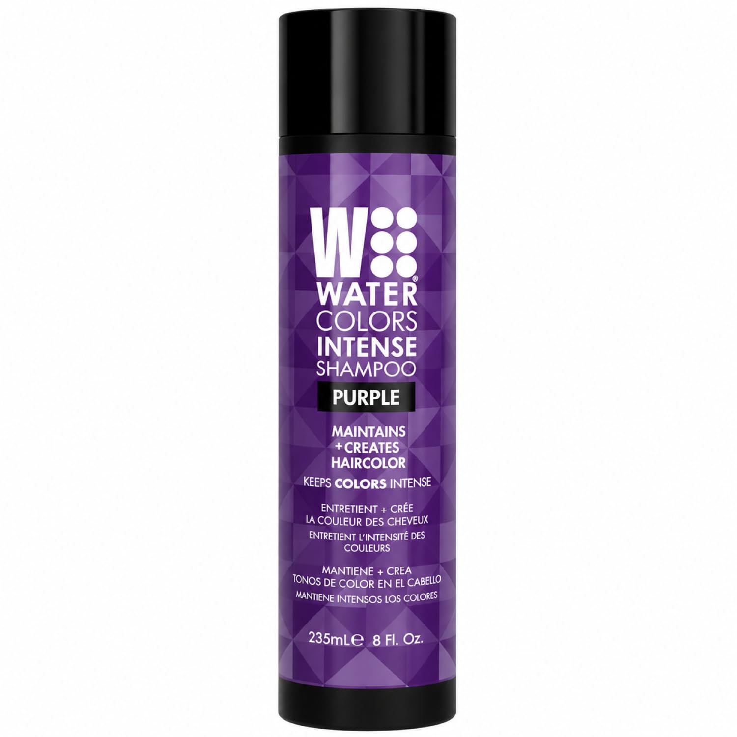 Watercolors Intense Color Depositing Hair Dye Shampoo, Purple, 8 Fl Oz 8 Fl Oz (Pack of 1)