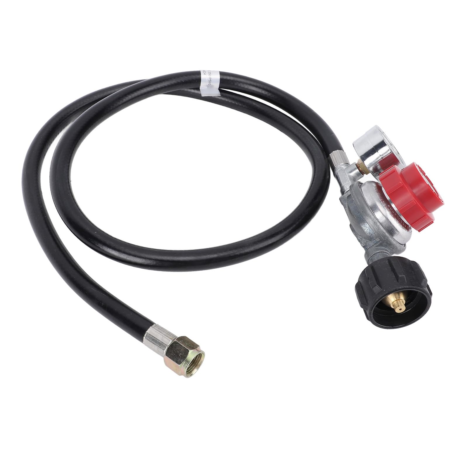 Regolatore di gas ad alta pressione Regolabile 0 a 30 psi per griglie friggitrici 130.000 BTU/ora capacità di 4 piedi