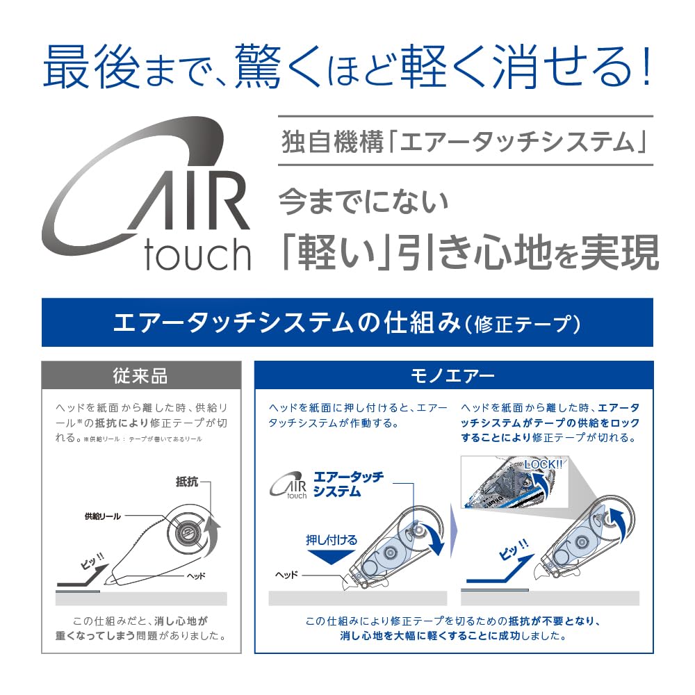 Amazon | トンボ(Tombow) 修正テープ MONO モノエアー つめ替え