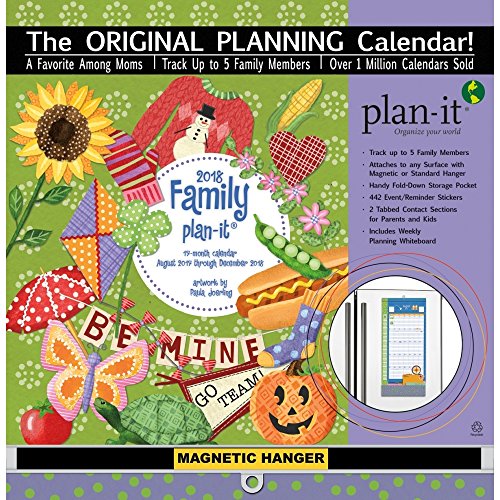 Wells Street by LANG - 2018 Plan-It Wall Calendar - 