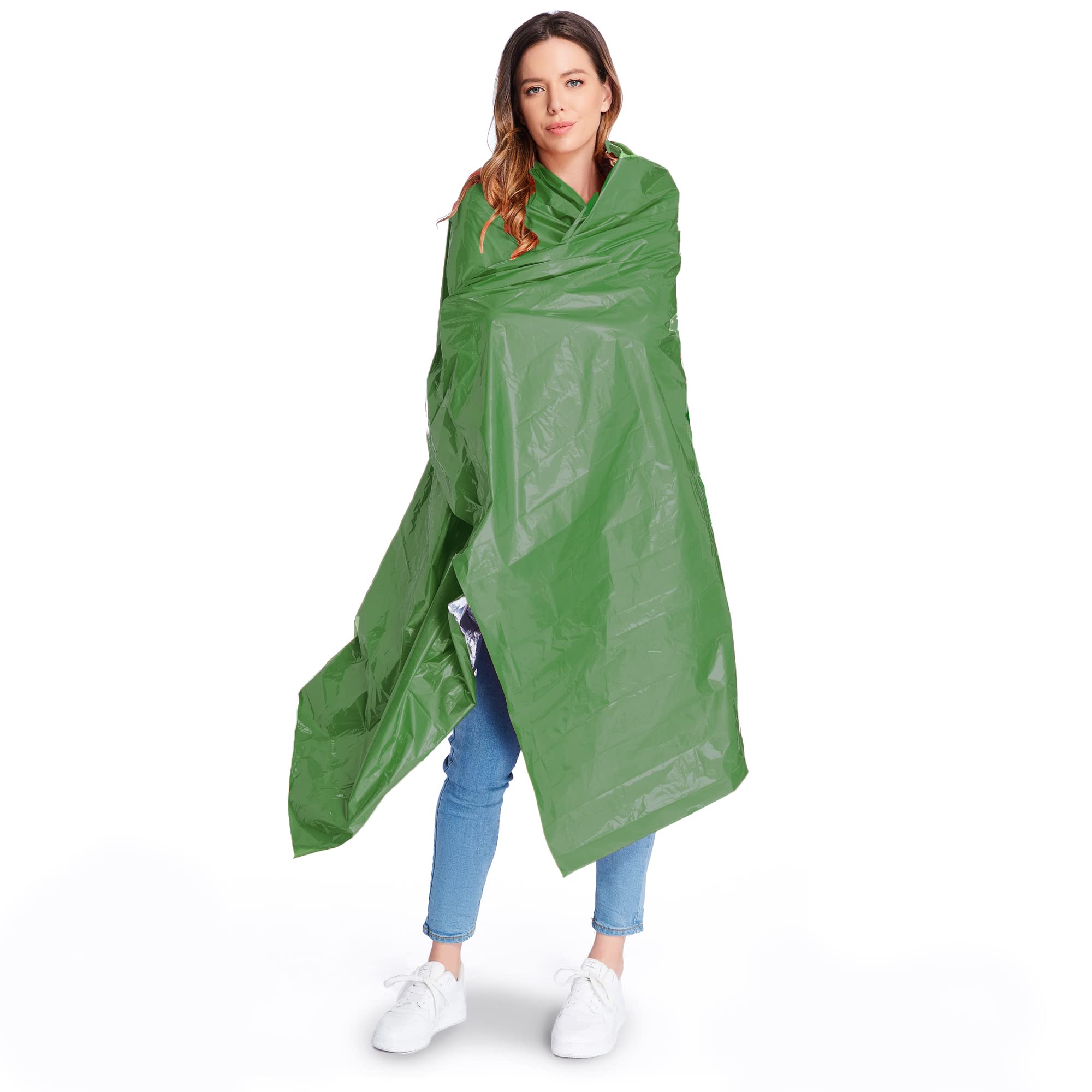 ANLOKE 4 Pack Emergency Blankets - Waterproof Survival Gear -7 ANLOKE 4 Pack Emergency Blankets - Waterproof Survival Gear -7