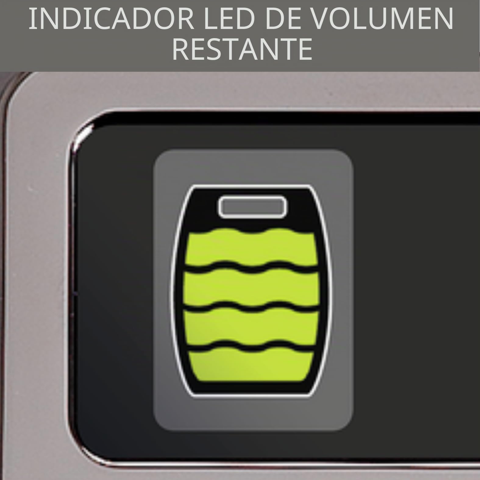 Krups Beertender Máquina Cerveza Presión, Barriles de 5 L, Luz indicadora, Cerveza fresca, Fácil instalación, Indicador de temperatura, Indicador de volumen restante, Loft Edition Silver VB700E00