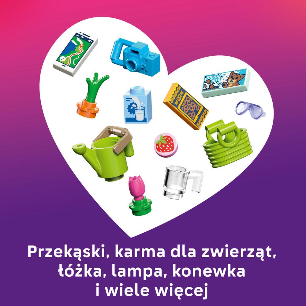 LEGO Friends Domek na luksusowym kempingu, zabawka konstrukcyjna dla dziecka, zestaw do zabawy w odgrywanie ról, pomysł na prezent dla dziewczynki lub chłopca od 6 lat 42682