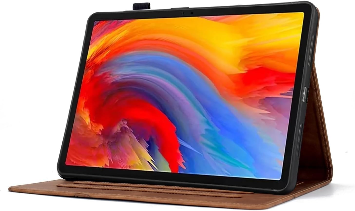 for Kindle Fire 7 2019/2017/2015(Fire 7 9th/7th/5th Generation) Case with Auto Sleep Wake, Slim Leather Business Folio Stand Cover Protective Case Shell Multiple Viewing Angles (Brown)