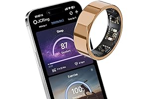 JCRing Smart Ring Fitness Tracker: Advanced Sleep Tracking for Optimal Health
