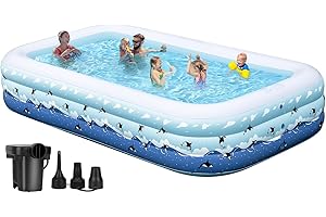 Amazing PVC & inflatable Swimming Pool with Blower