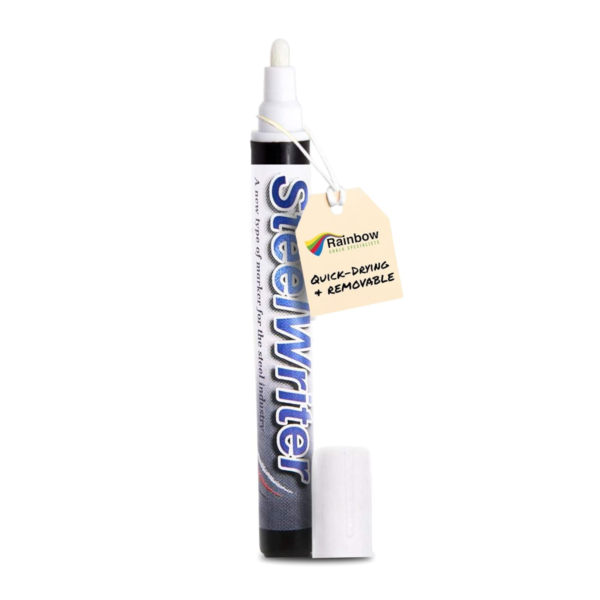 Steelwriter Marker Pen - White 5mm. for Drawing onto Steel and Other Metals-image-13