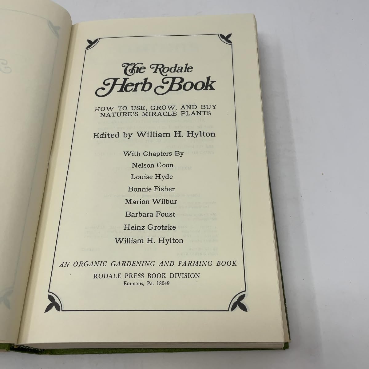 Herb Book