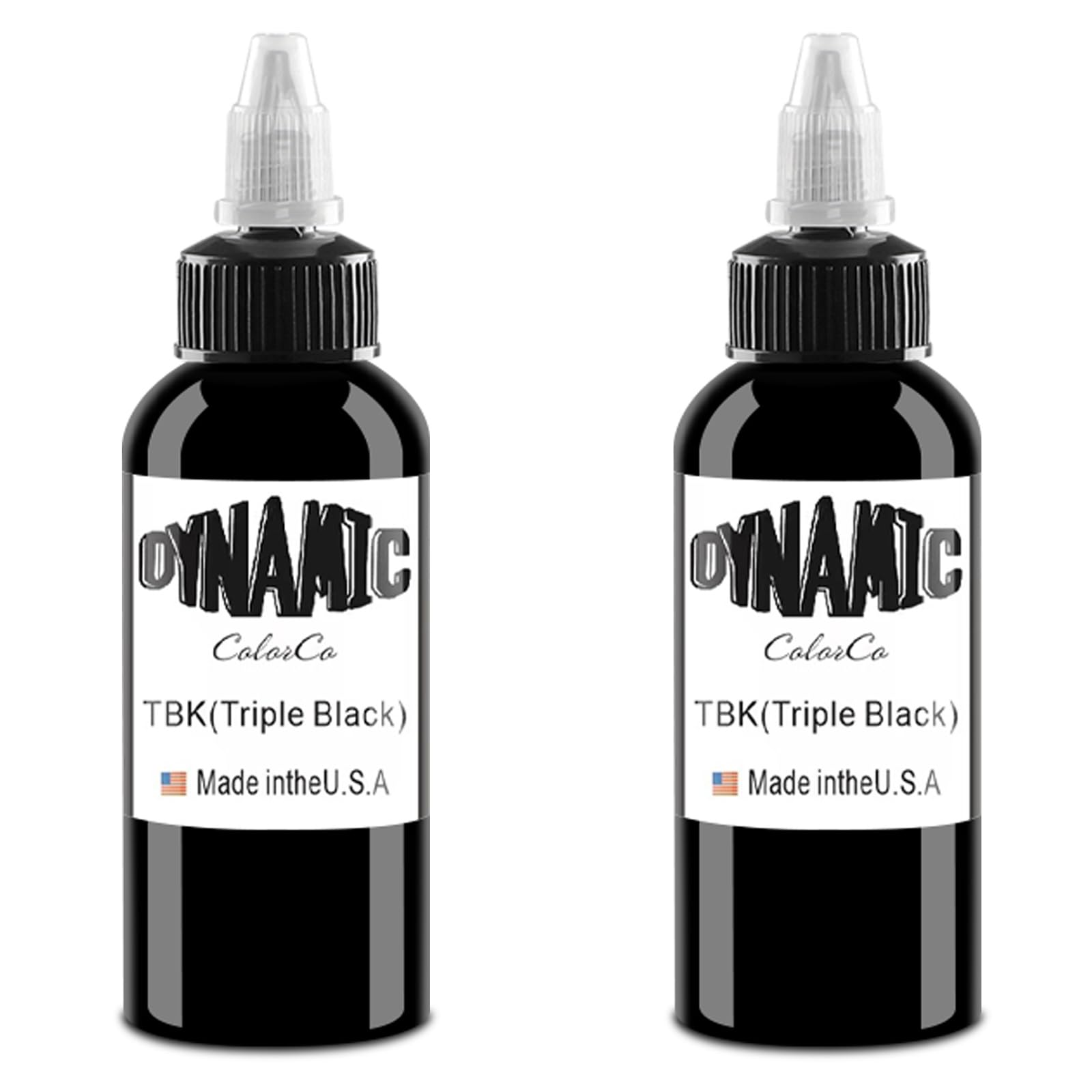 Encre De Tatouage Noire UMIKAkitchen - Lot De 2 Flacons 30ml - Pure Et Intense
