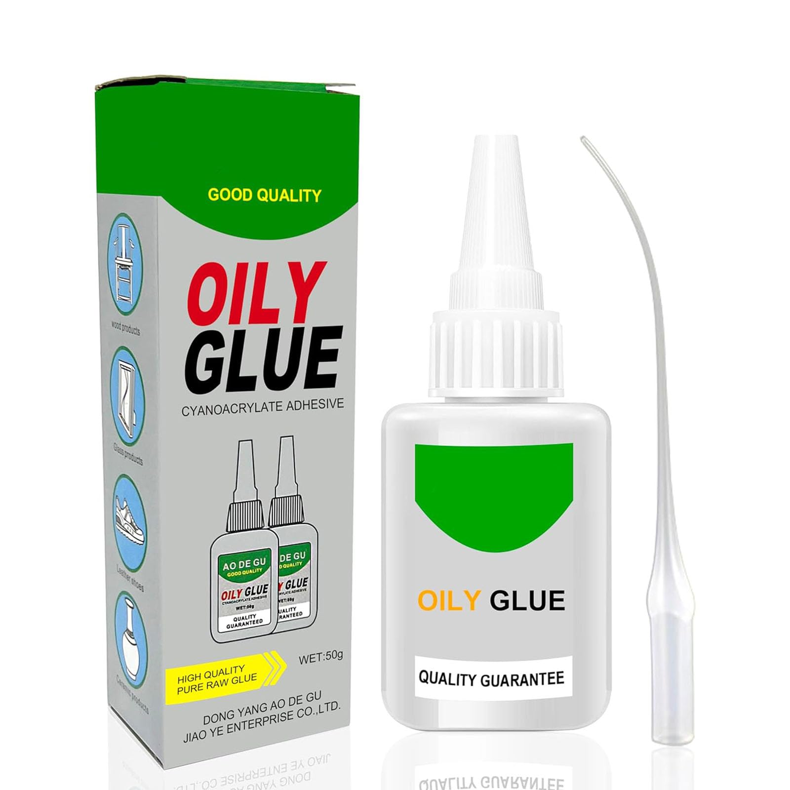 Pegamento Fuerte,50g Super Glue Universal,Pegamento Universal Extra Fuerte,Pegamento Instantáneo,Adhesivo Instantáneo,Pegamento Extrafuerte Transparente,Pegamento de Aceite,Pegamento Fuerte Para Todo
