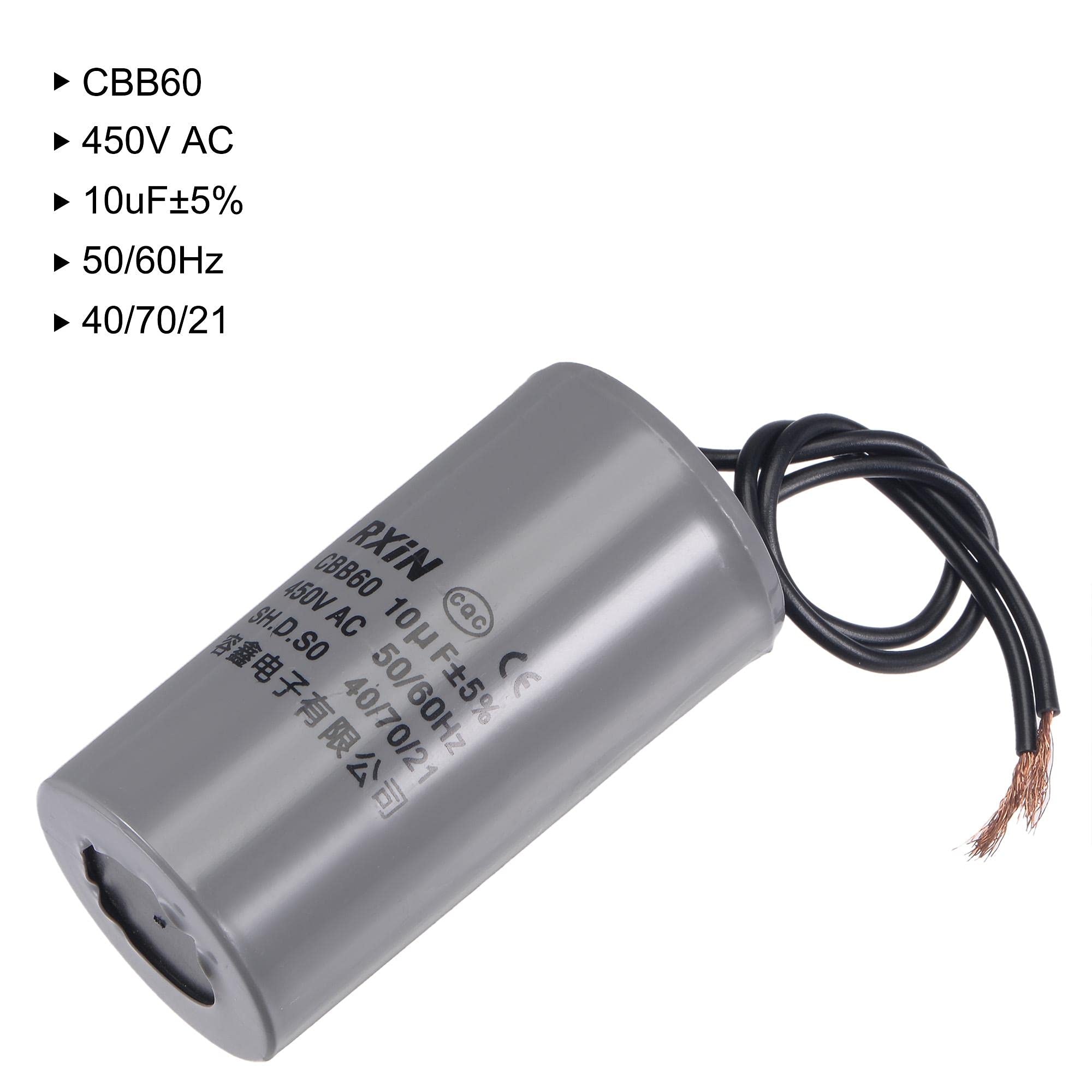 Type De Câble Condensateur Pour La Pompe Ou Moteur AC 450VAC 25UF - Chine Conden - Foto 7