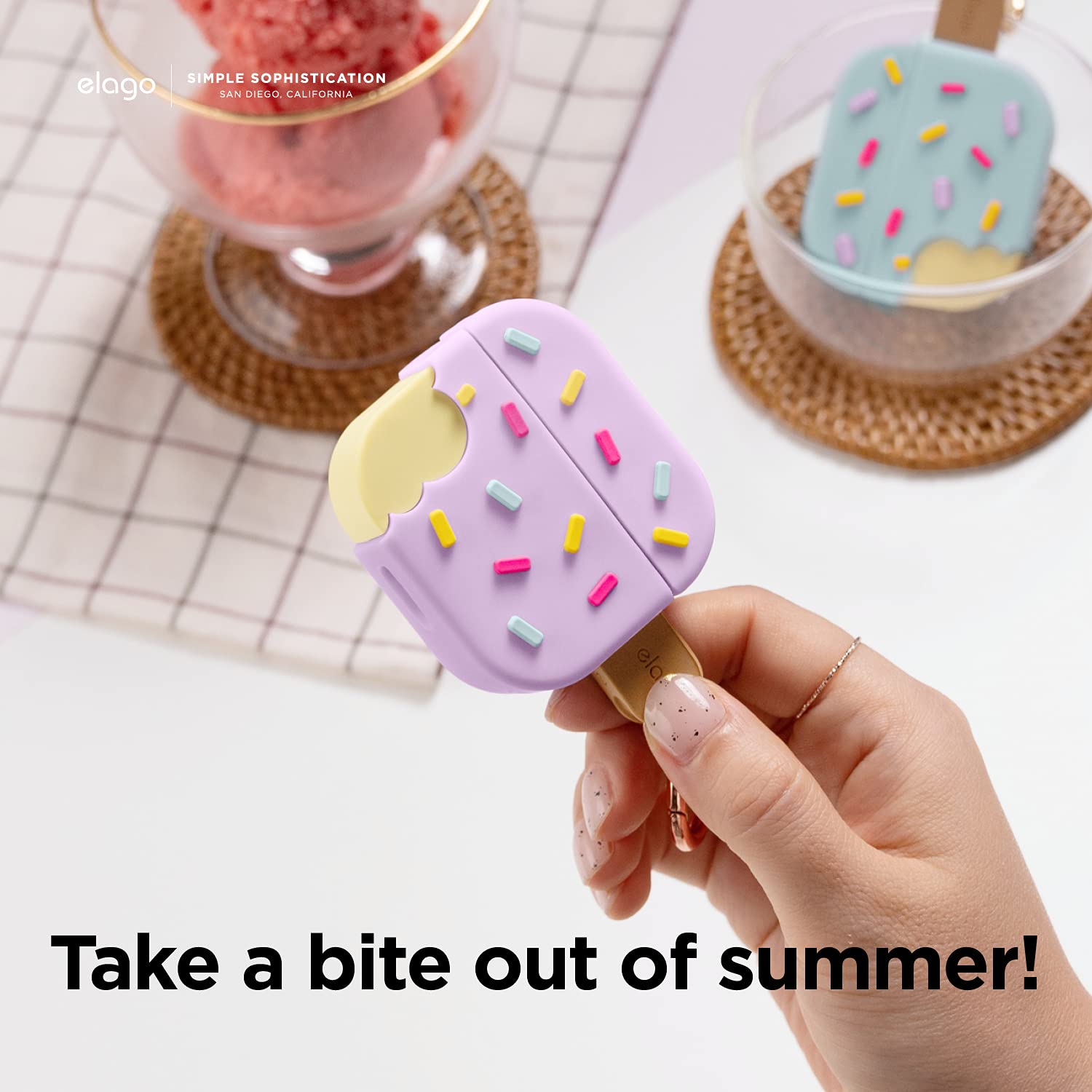 Amazon.com: elago Ice Cream Case Compatible with AirPods 3rd
