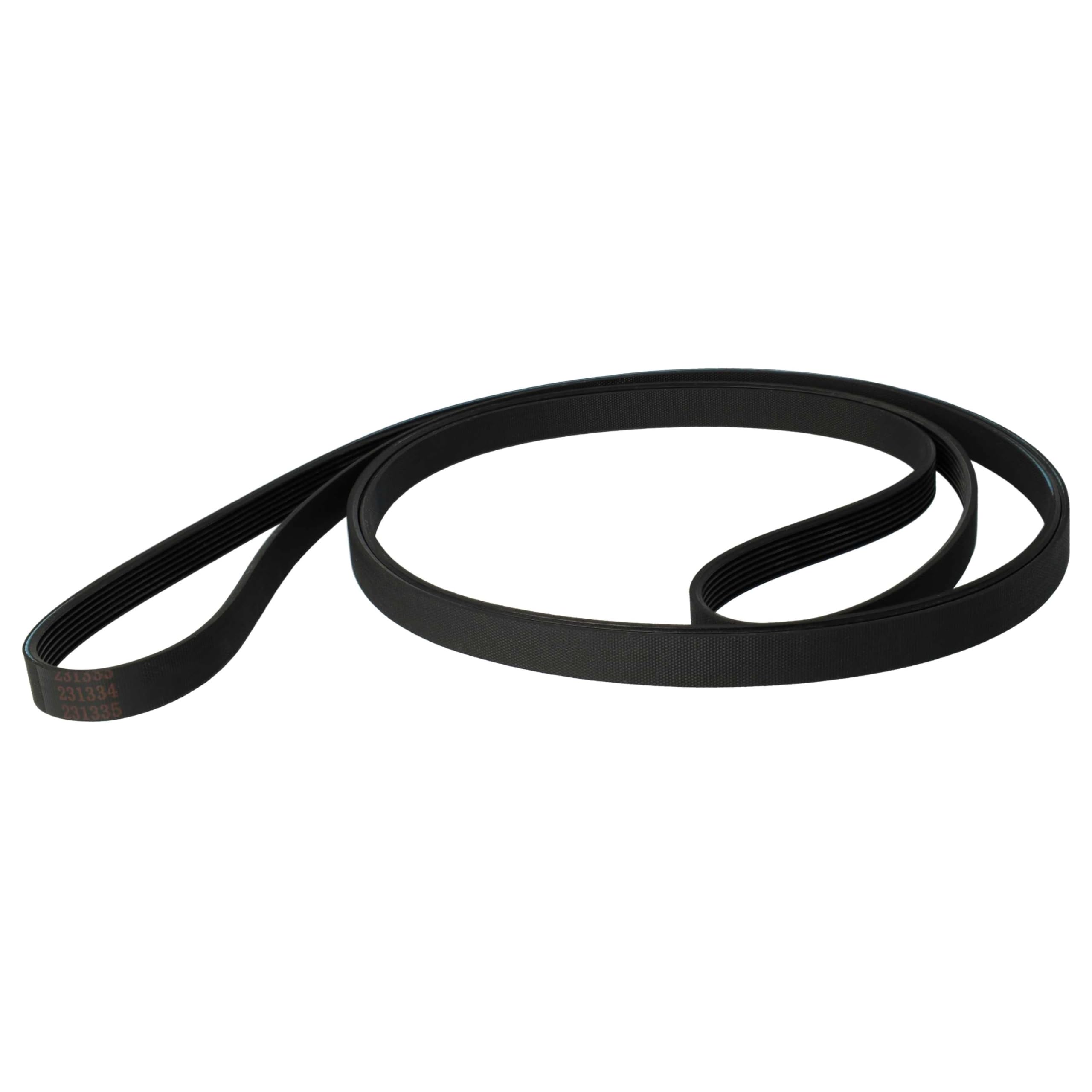 vhbw Replacement Belt for AEG 1258288222 Tumble Dryer - 197.5 cm 