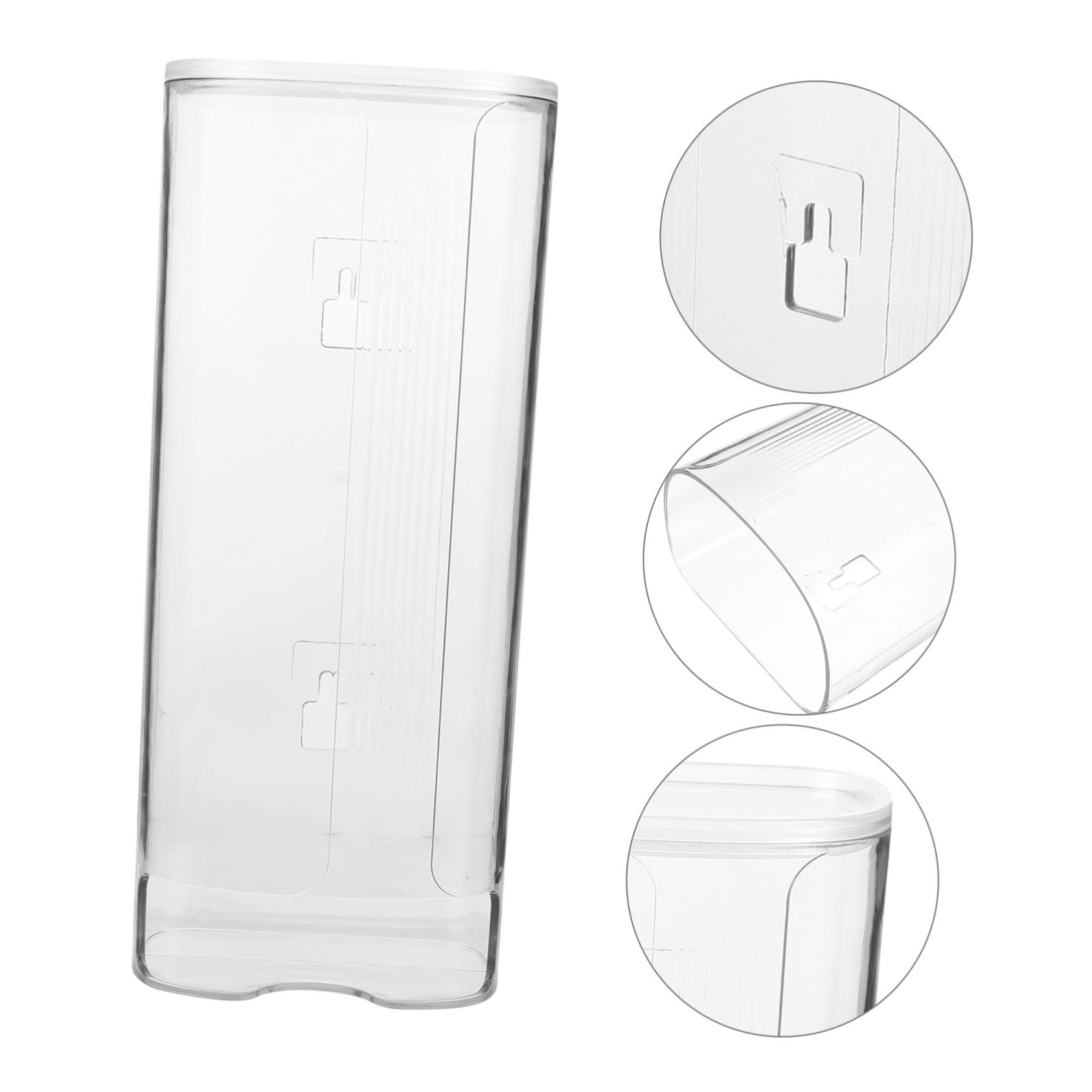 SHOWERORO 3kawałki Organizer Do Toretbek Ścianę Przezroczysty Dozownik Do Przechowywania Worków Śmieci Pojemnik Torby Łatwy Użyciu Uchwyt Przechowywania Worków Plastikowych Kuchnia