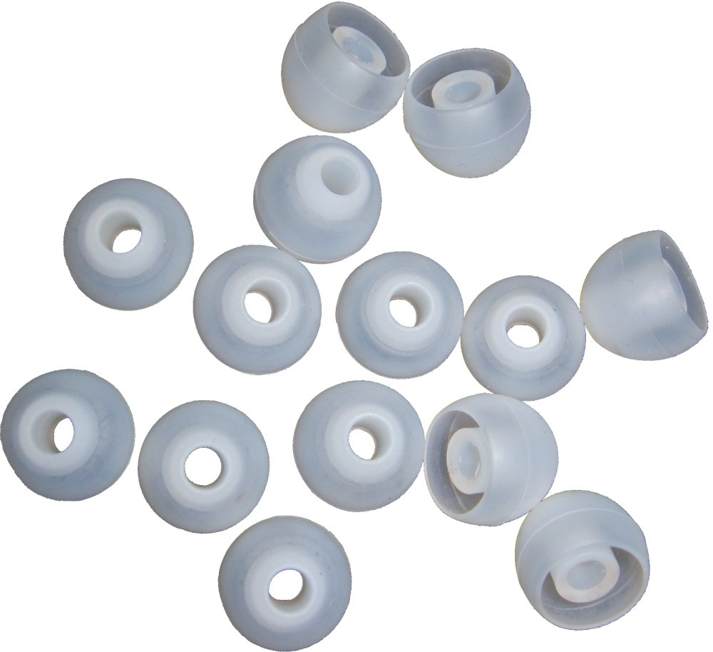 Xcessor Silicona Almohadillas de Repuesto para Auriculares Internos 7 Pares (Juego de 14 Piezas). Compatible con la Mayoría en el Oído Marcas Auriculares. Talla: PEQUEÑO (S). Color: Azul — view 8