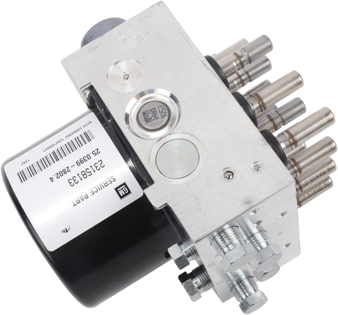 Black and Silver Stainless Steel ABS Modulator Valve Kit