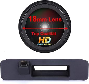 1280 * 720pixel Rear View Camera IP68 Waterproof Car Trunk Handle Backup Camera for Mercedes Benz Vito Kasten Tourer W447 W448 114CDI 119CDI V-Klasse W447 V250 M Klasse W166 LS8014=214 * 52mm