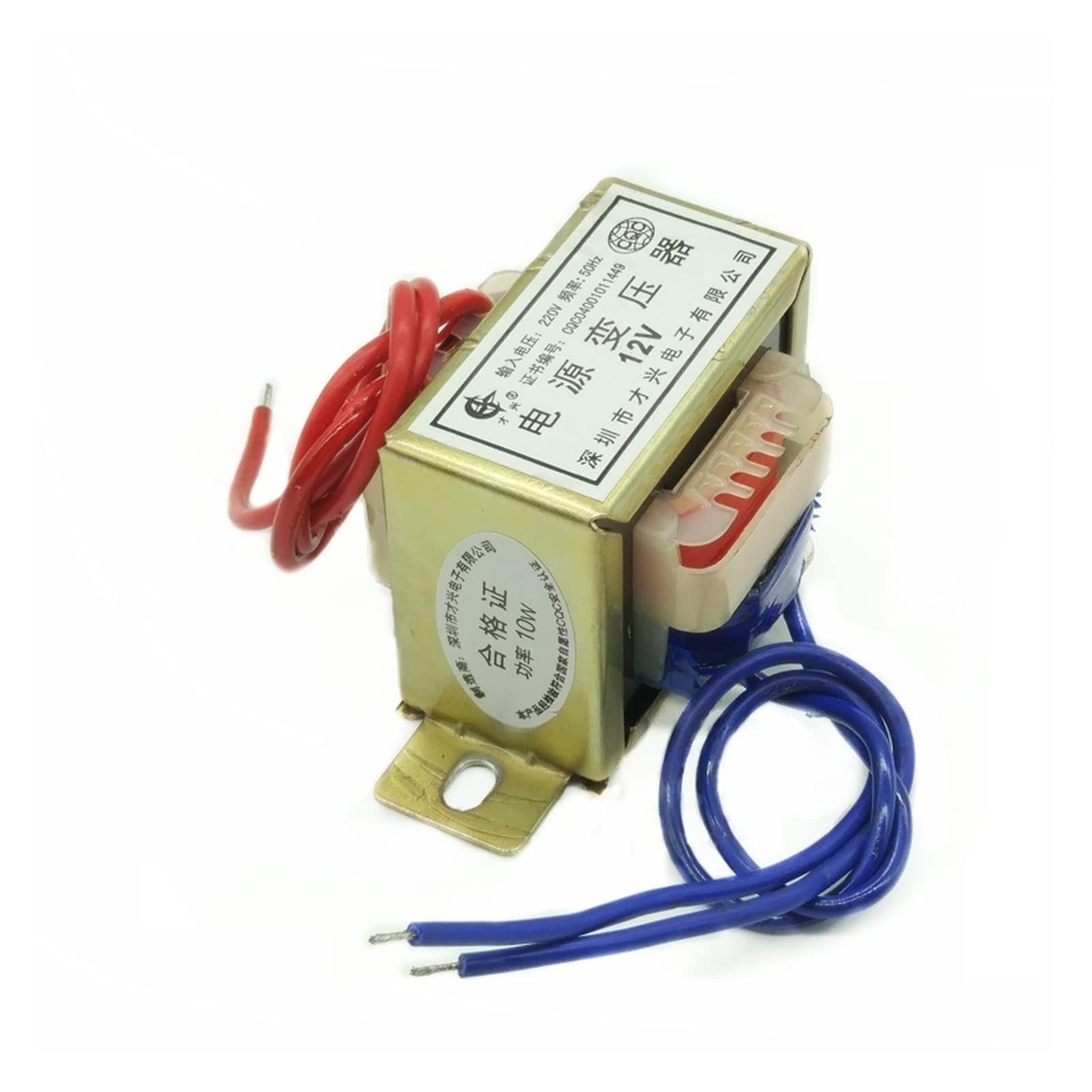 Transformateur EI48 380V 220V vers AC 6V noyau ferrite bobinage simple