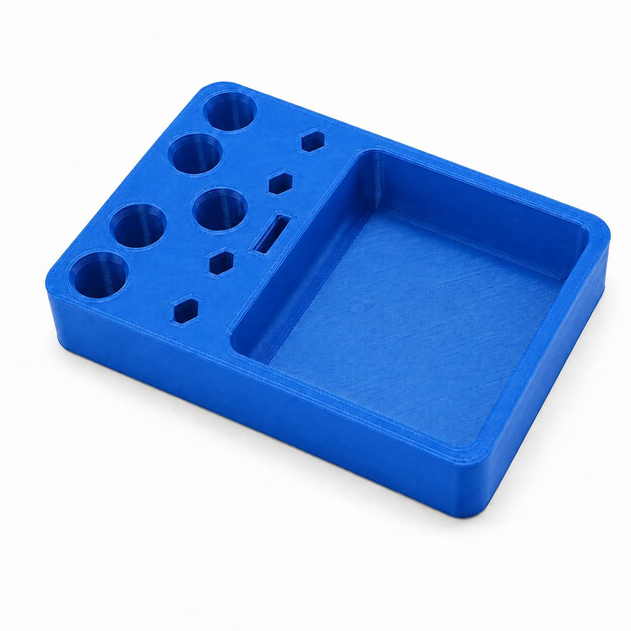 SplashNColor Shock Rebuild Work Station Compatible with Losi Mini-T 2.0 Mini-B – Organized Damper Service | Parts Tray Tool Bench Jig for Hardware Sorting