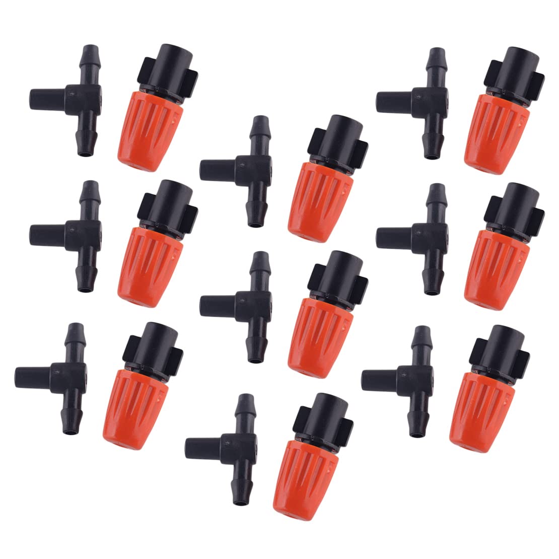Sistema de riego por goteo micro 40sets riego rociadores emisor planta goteros jardín