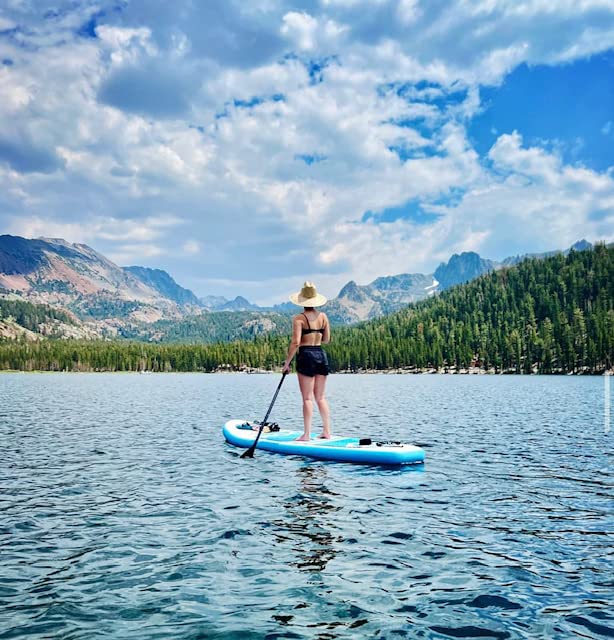 Image of Roc Inflatable Stand Up Paddle Board 10' 6 inch with Premium SUP Paddle Board Accessories, Wide Stable Design, Non-Slip Comfort Deck for Youth & Adults