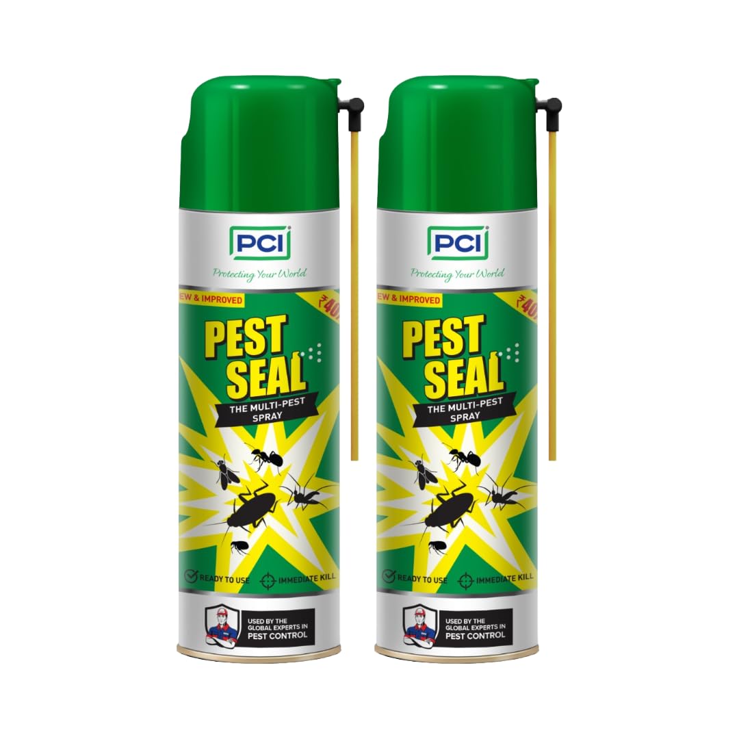 Pest Seal Multi-Pest Spray 400ml – Pack of 2 | Instant Pest Control for Cockroaches, Ants, Flies, Mosquitoes | Deep-Reach Nozzle | Pleasant Fragrance-image-20