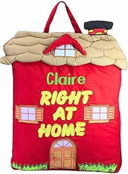 Pockets of Learning Personalized Right at Home Quiet Book Animal Learning Activity Busy Book for Toddlers and Children | Educational and Engaging Soft Fabric Travel Toy Companion