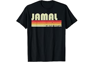 JAMAL Personalized Retro Funny Birthday T-Shirt