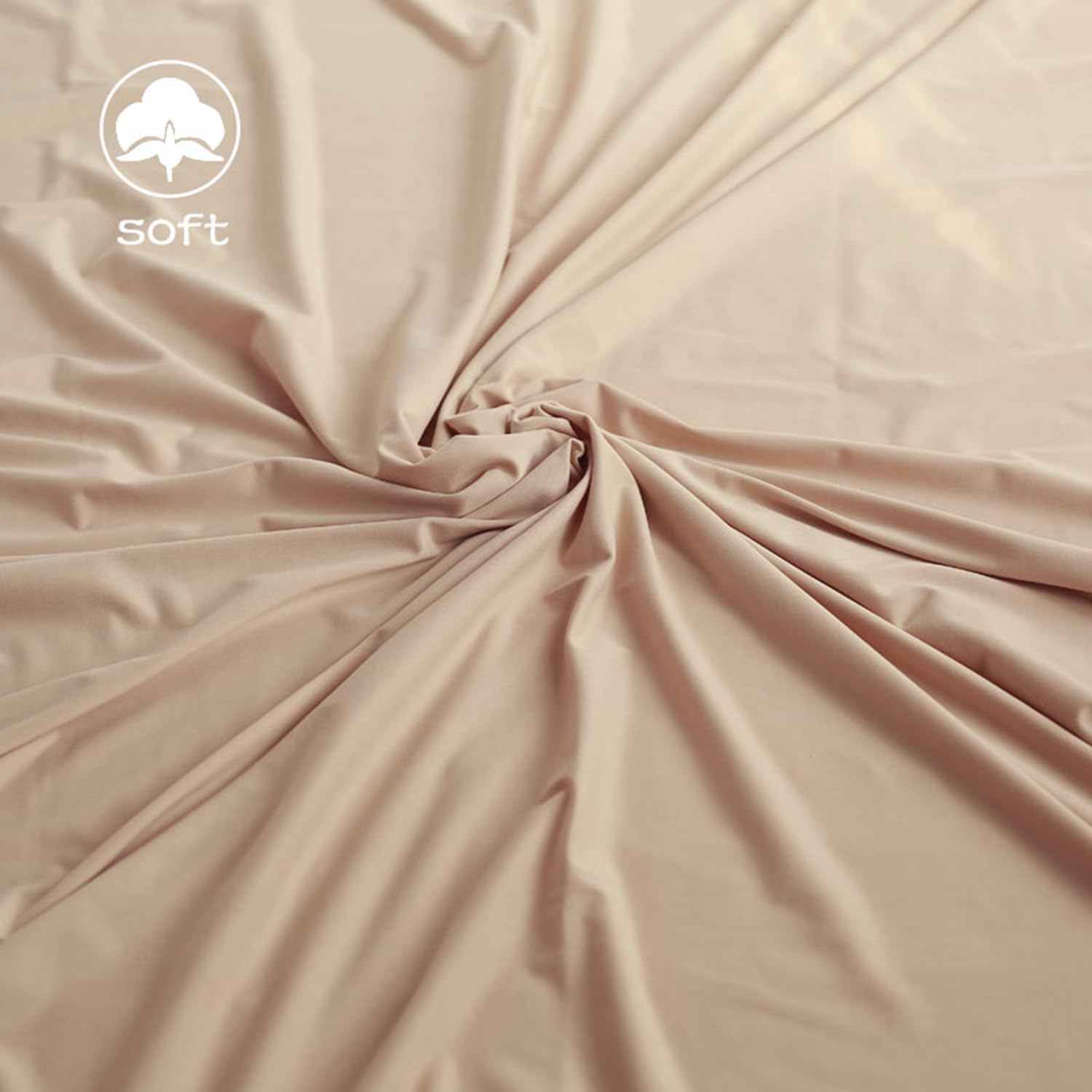 Orraphtstu Newborn Photography Posing Fabric Baby Beanbag Backdrop Props Stretch Blanket for Professional Studio Photoshoot (Beige)