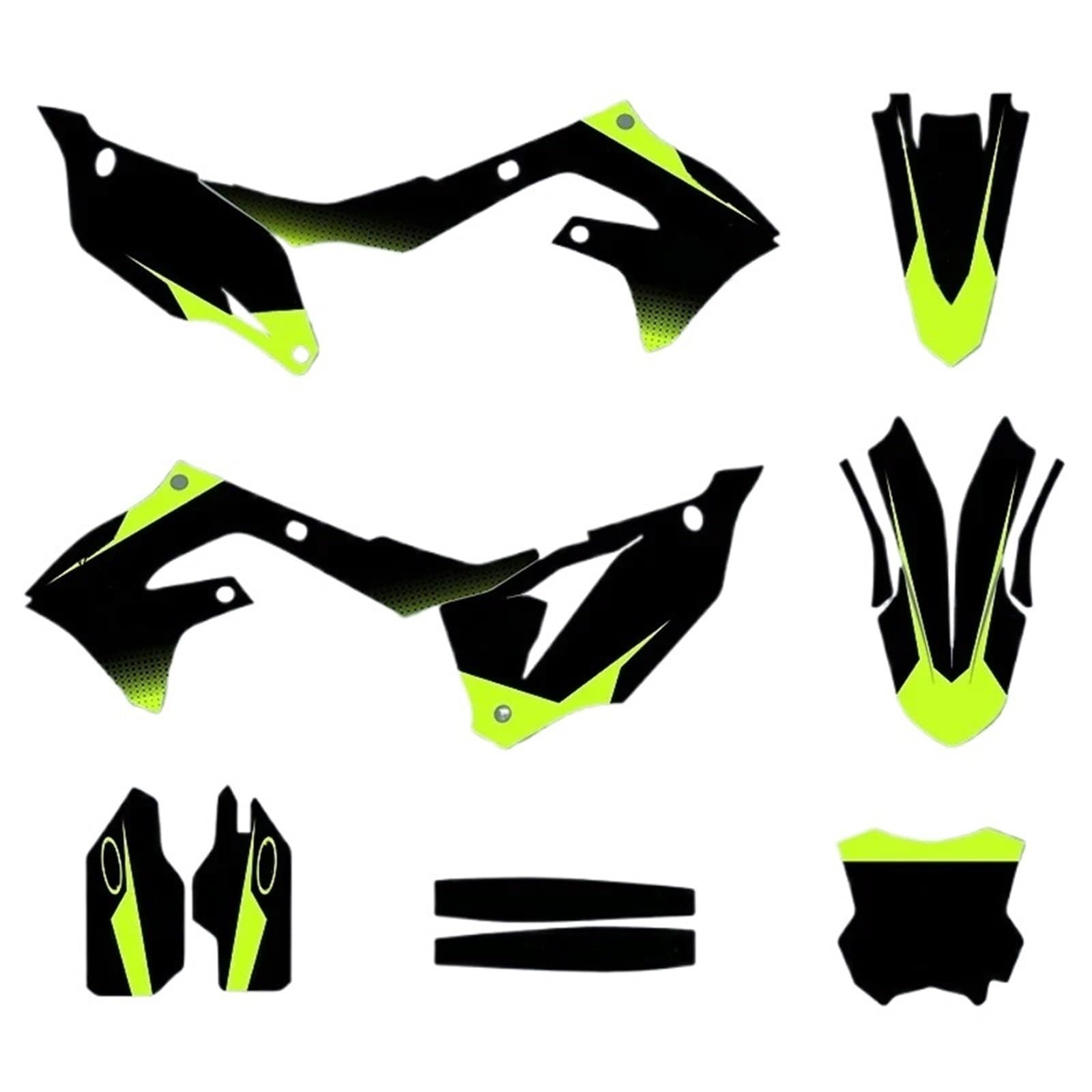 for Kawasaki KX250F 2021-2024 KX450F 2019-2023 Motorcycle Sticker Kit KXF250 KXF450 Graphic Decal KX 250F 450F