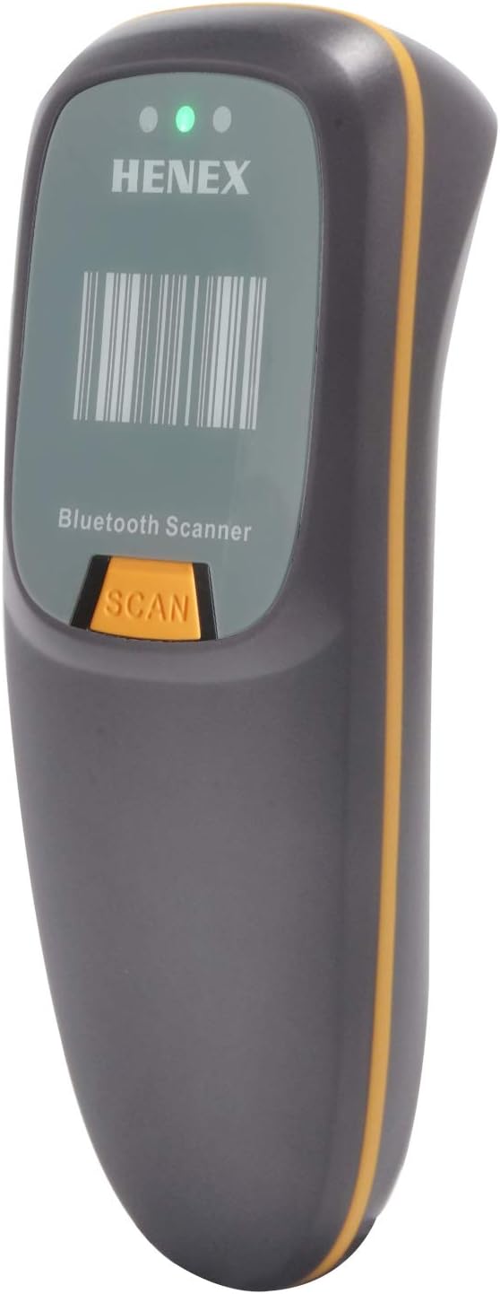 HENEX Mini Bluetooth Barcode Reader, front view