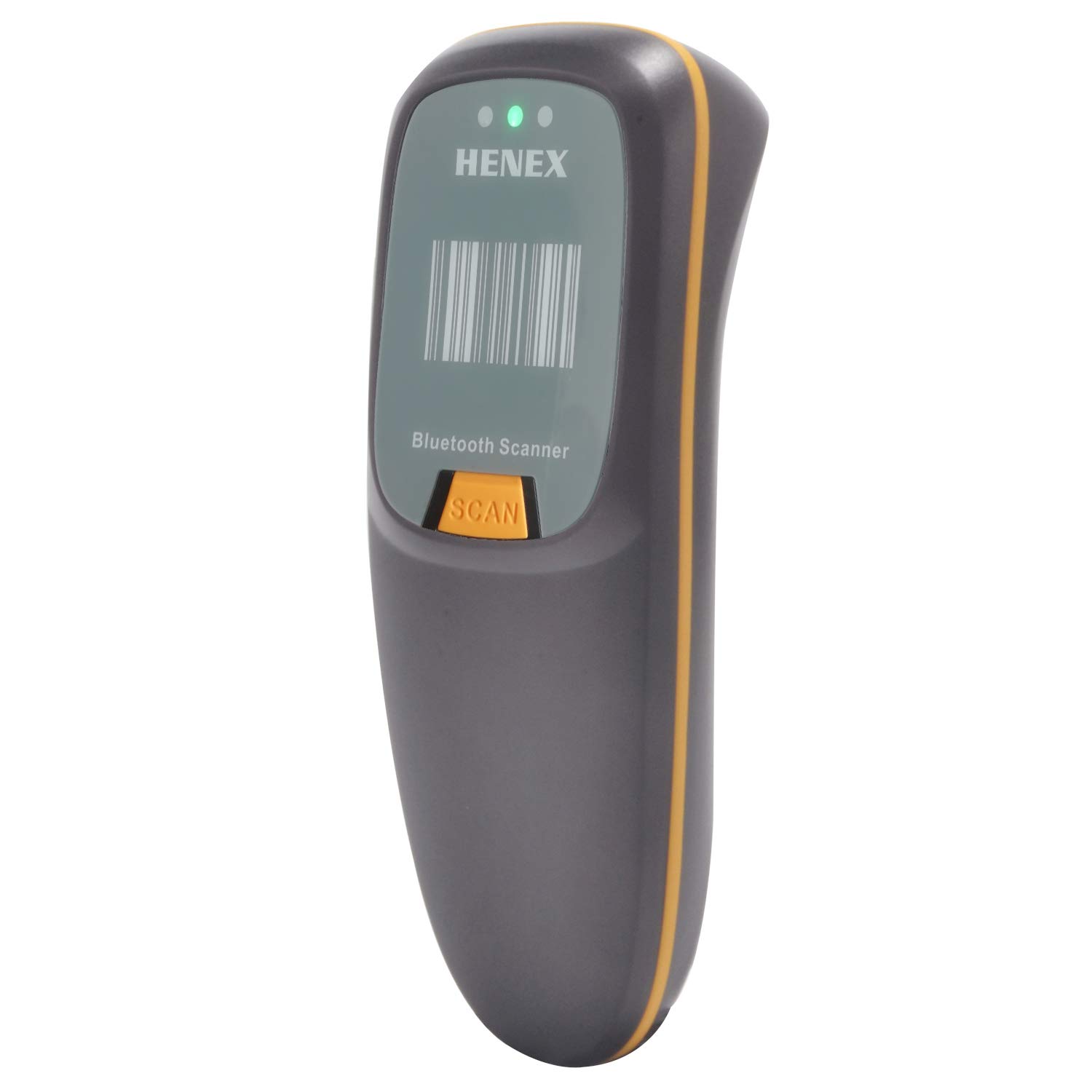 HENEX Mini Bluetooth Barcode Reader Portable Wireless 2.4G Barcode Scanners 3-in-1 Bar Code Scanner 