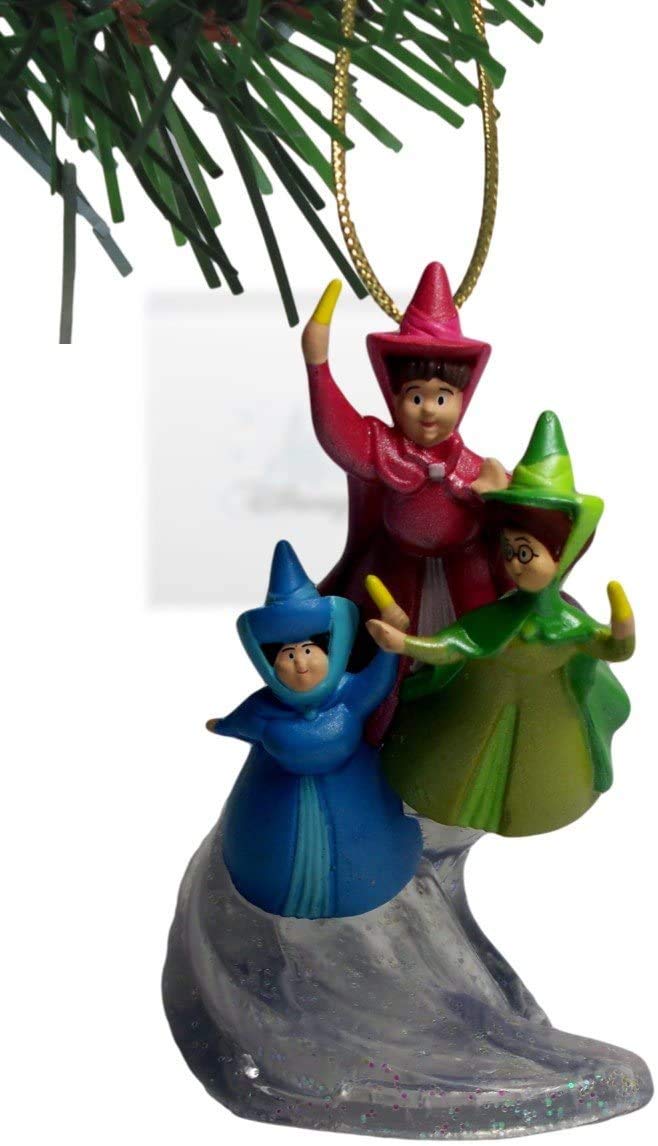Disney Dis Disney's Sleeping Beauty, Flora, Fauna And Merryweather' Ornament