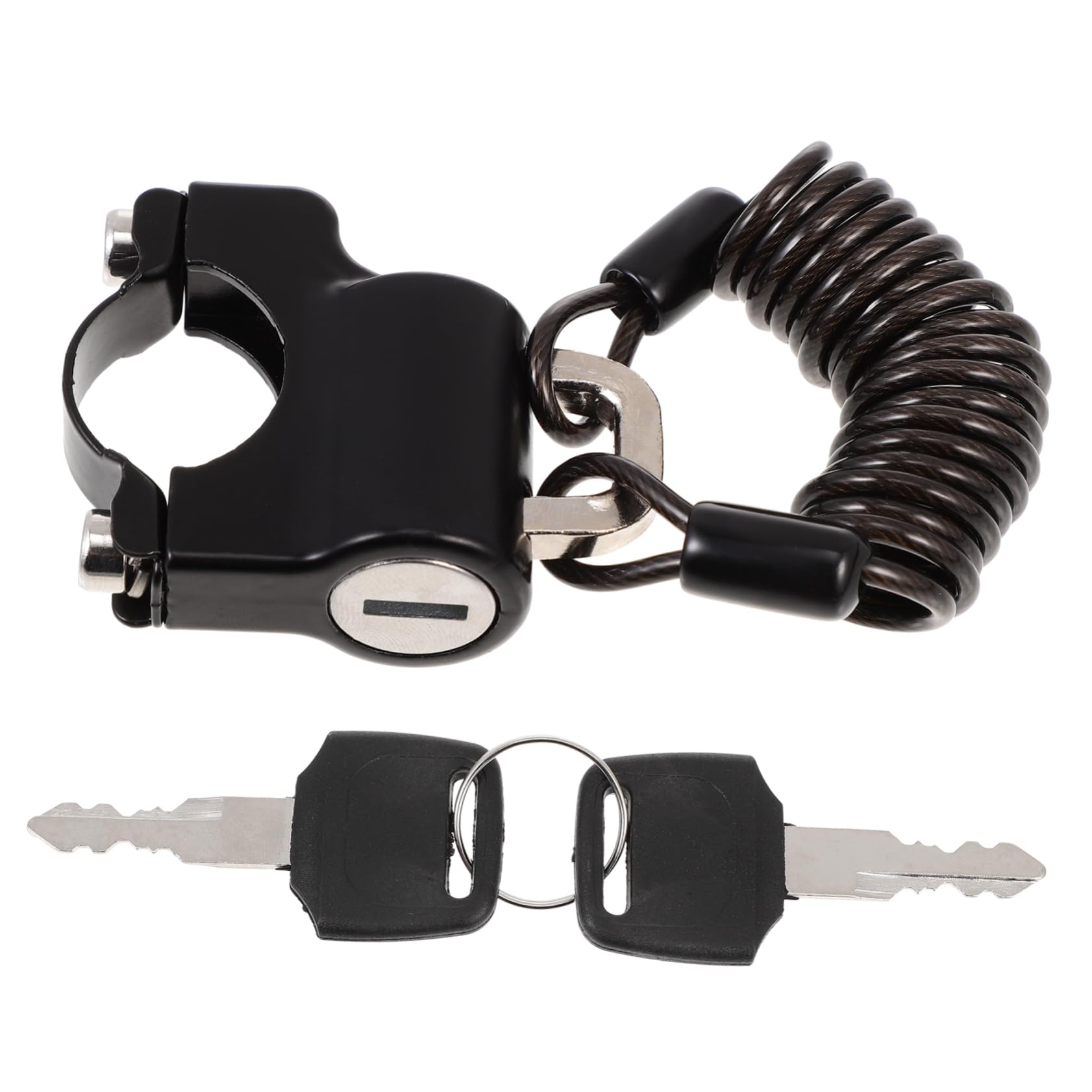 Candado para casco de bicicleta y moto con cable de bloqueo de seguridad 8