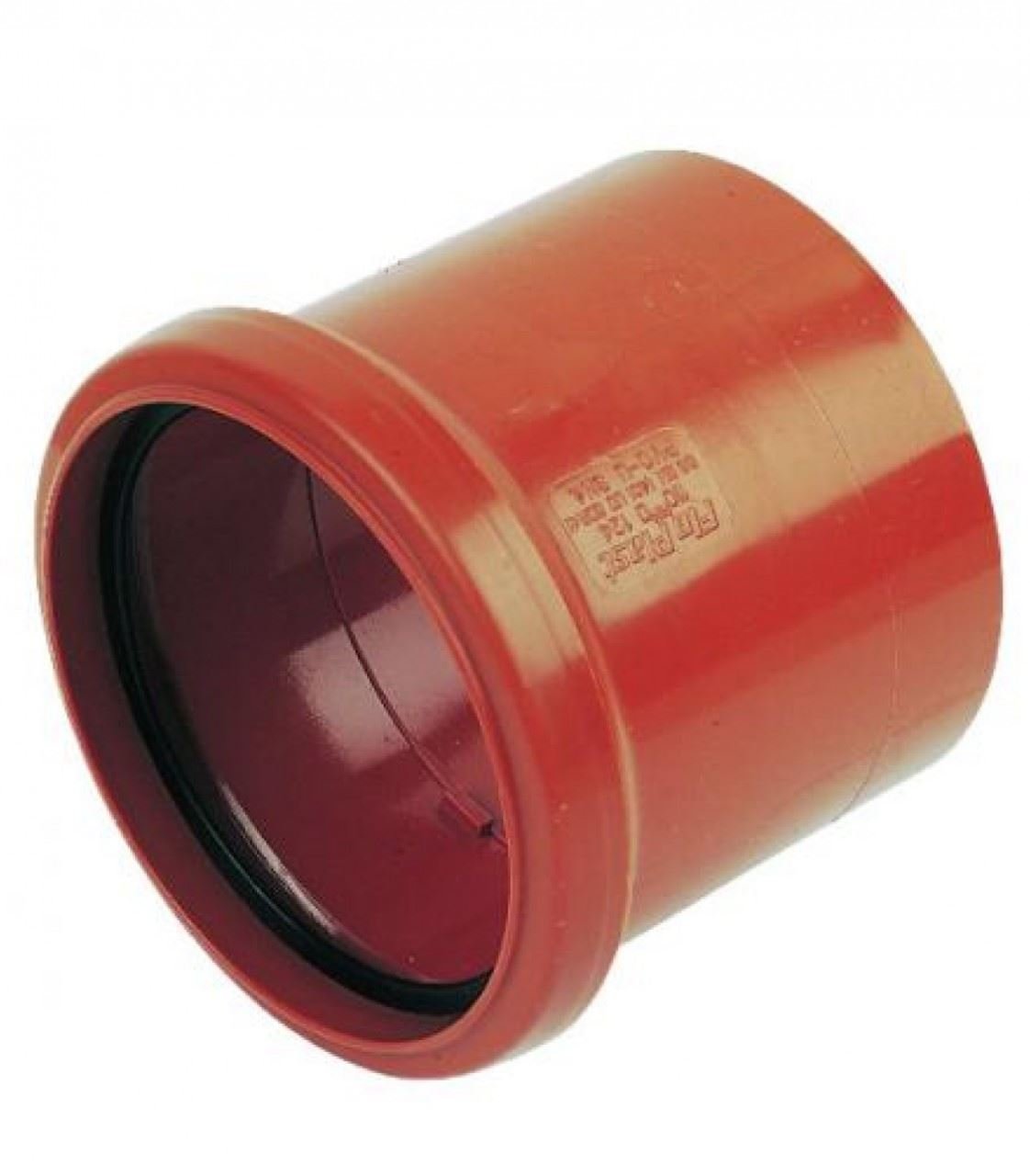 FLOPLAST Underground drain 110mm single socket coupler
