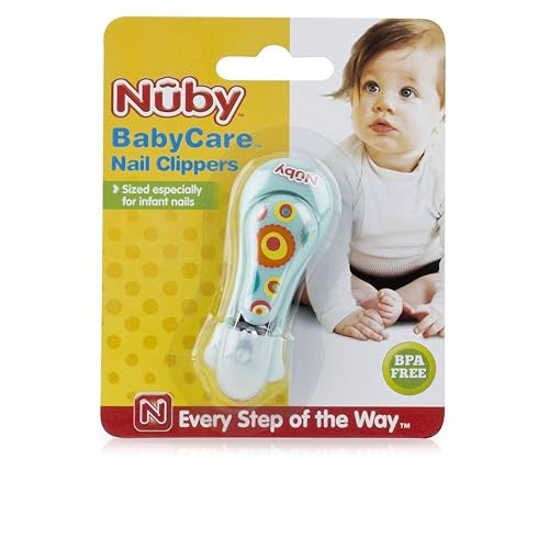 Miniatura 2 de Nuby Cortaúñas Baby Care, 2 unidades, rosamorado