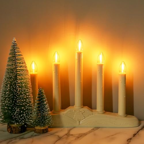 Miniatura 4 de Exiugus - Bombillas LED de repuesto C7 inastillables e impermeables, 0.6 W equivalentes a 7 W, luces blancas cálidas de 2200 K para exteriores,