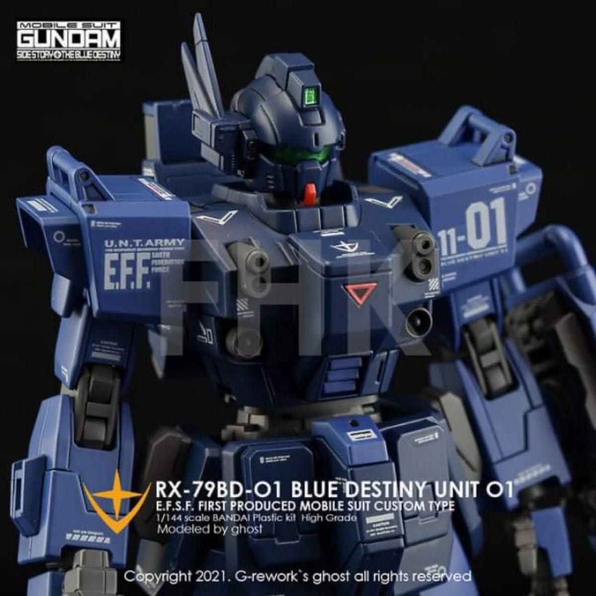 Amazon | HGUC ブルーディスティニー1号機 2号機 3号機用水転写