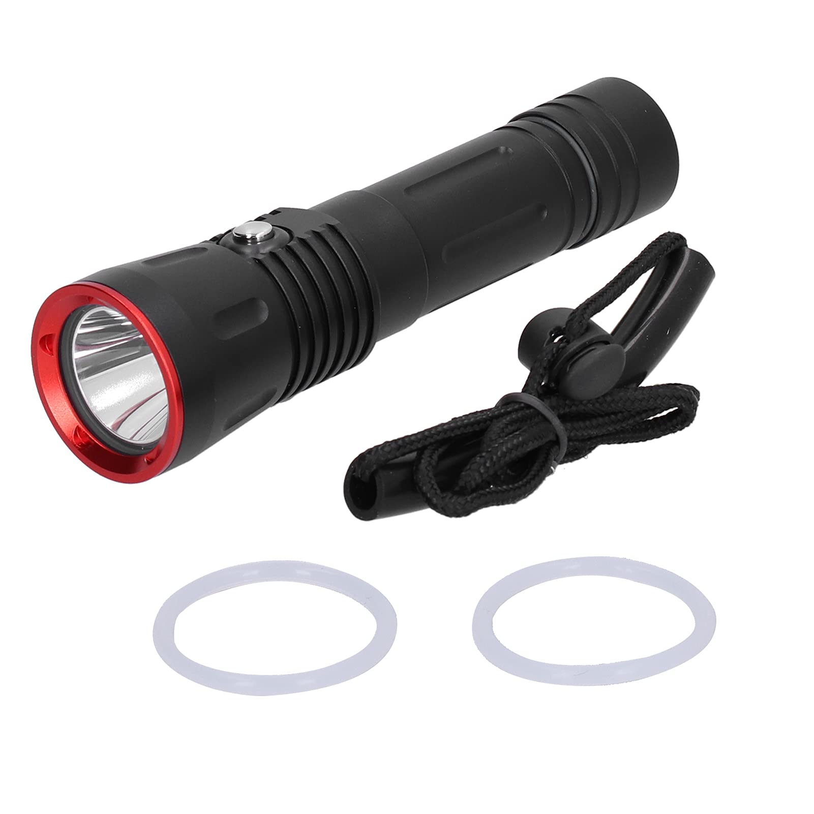 3000LM Profesjonalna latarka nurkowa IP68 Wodoodporna lampa nurkowa Ultra Bright Podwodna lampa wędkarska Ratownictwo Camping
