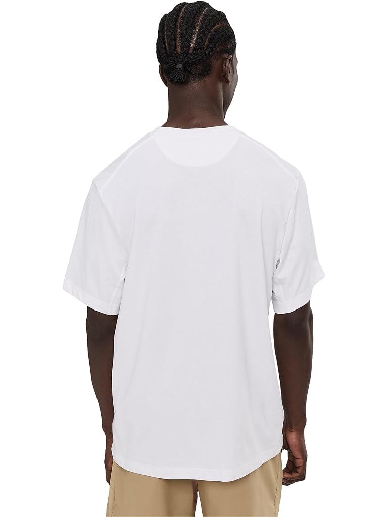 White Nike Primary Dri-FIT Short Sleeve Versatile Top