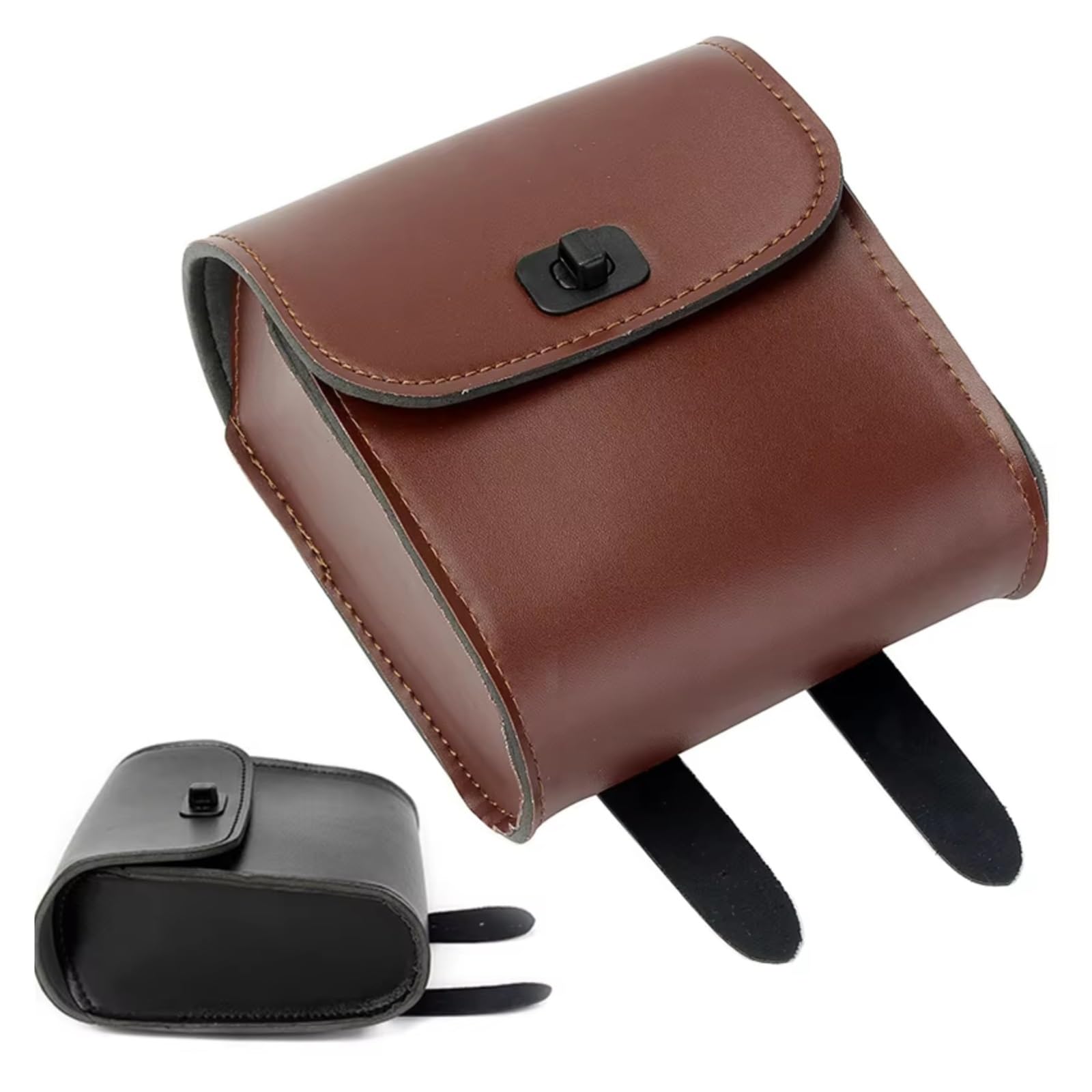 Universale 1 Pz Supporto Per Barra Sintetica Borsa Da Sella Per Bagagli Per Attrezzi Per Bicicletta Per Moto Accessori Modifica Sostituzione Sacche Moto(Brown)