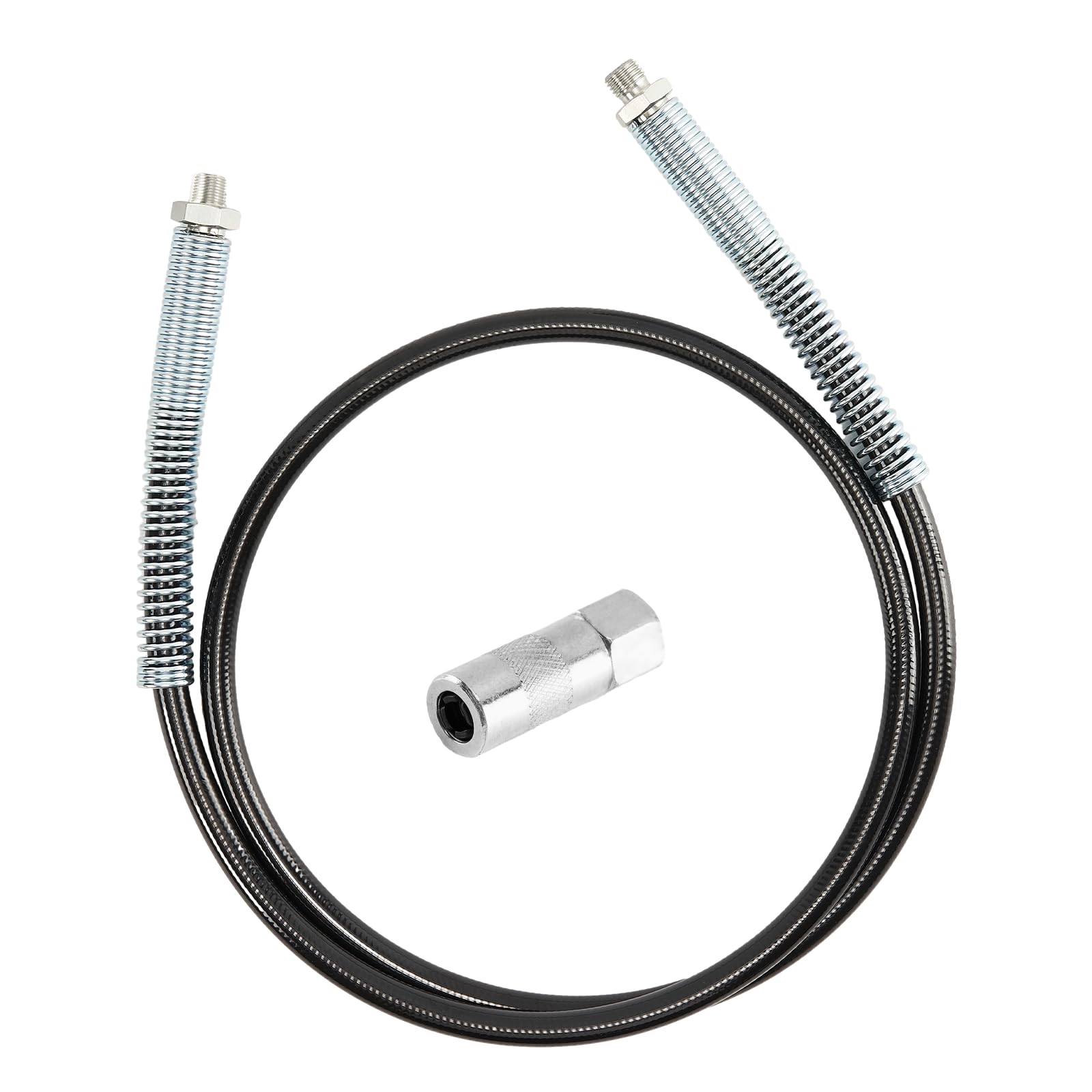 Kit Tubo Per Pistola Del Grasso 47 Pollici 10000 PSI - Compatibile Con Ingrassatori A Batteria E Manuali | 1/8 NPT - Foto 8