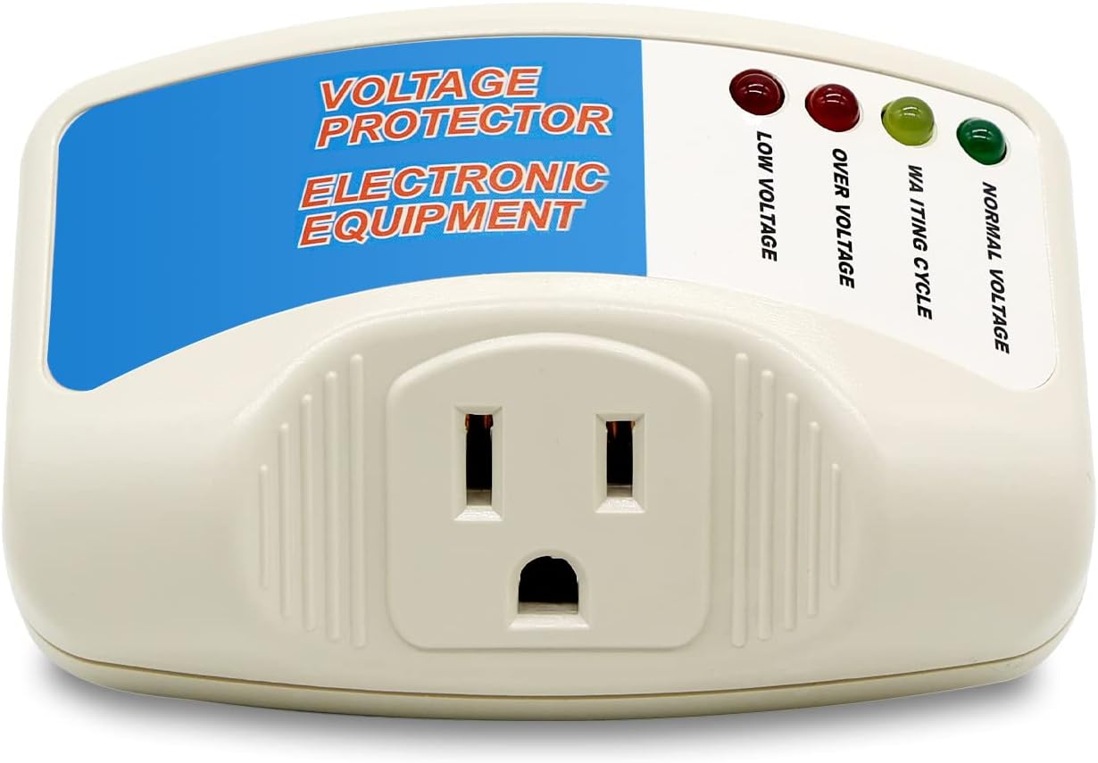 Refrigerator Surge Protector, Ortis Double Outlet Voltage