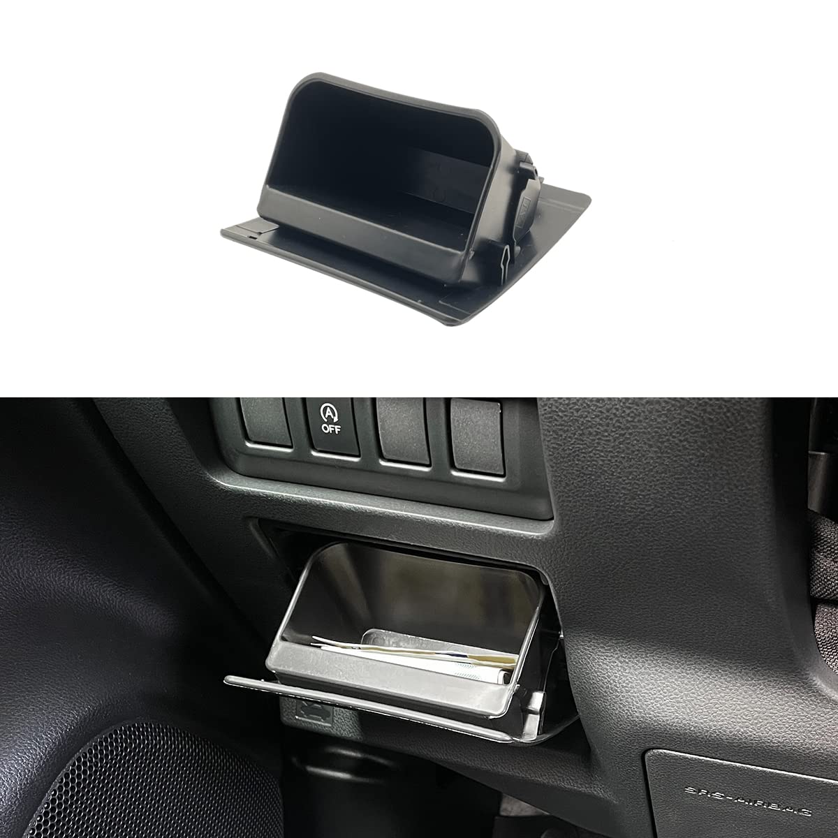 Fuse Box Tray Coin Holder Storage Organizer for Subaru Impreza Crosstrek Forester Legacy Outback WRX STI Ascent Accessories