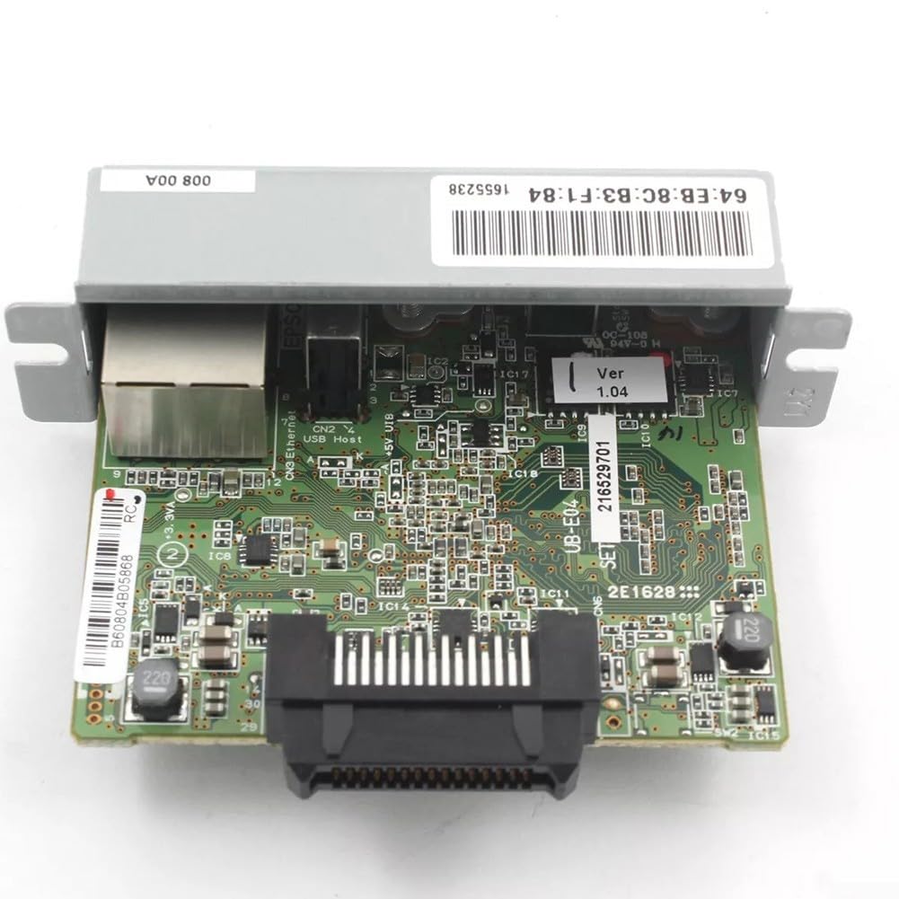 Interfaccia Ethernet UB-E04 C32C881008 Adattatore di rete per TM T88V T70II U220B Modulo Server di Stampa Sostituzione